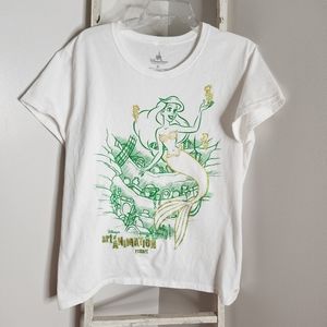 Disney Parks Tee womens XL Art of Animation Little Mermaid short sleeve